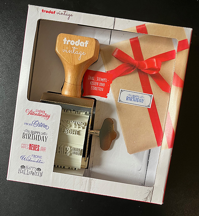 Geschenkset Stempel